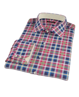 Summer Block Party Men's Dress Shirt 