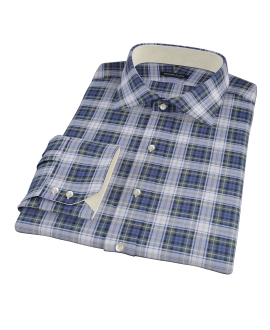 Blue Green Tartan Tailor Made Shirt 