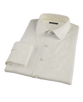Bowery Yellow Pinpoint Tailor Made Shirt 
