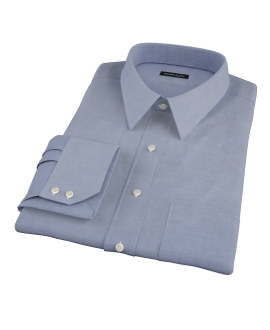 Blue 100s Oxford Custom Made Shirt 