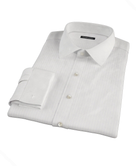 Lavender Stripe Twill Dress Shirt 