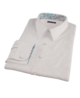 Red Stripe Dress Shirt 