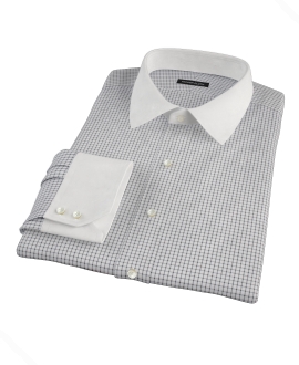 Black Grid Tailor Made Shirt 