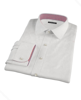 White Royal Oxford Men's Dress Shirt 