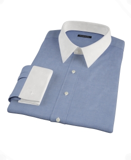 Blue Royal Oxford Fitted Shirt 