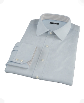 Light Blue Royal Oxford Custom Made Shirt 