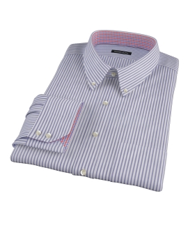 Navy Stripe Dress Shirt 