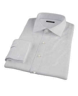 Bowery Light Gray Pinpoint Dress Shirt 