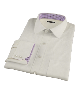 Bowery Yellow Pinpoint Custom Made Shirt 