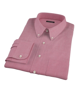 Red Chambray Tailor Made Shirt 