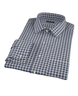 Sullivan Blue Plaid Custom Made Shirt 