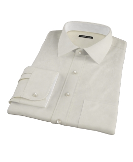 Bowery Yellow Pinpoint Dress Shirt 