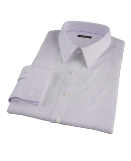 Thomas Mason Lavender Twill Tailor Made Shirt 