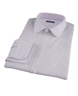 Lavender Easy Care Broadcloth Custom Made Shirt 