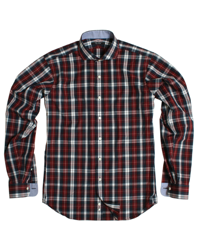 maroon plaid shirt mens