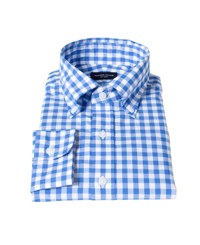 light blue gingham shirt women's