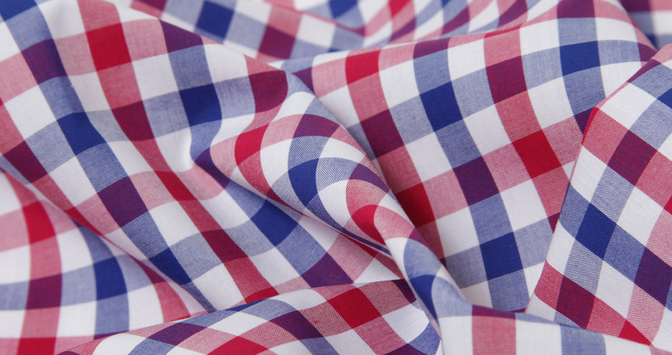 Red and Blue Large Gingham Shirts by Proper Cloth