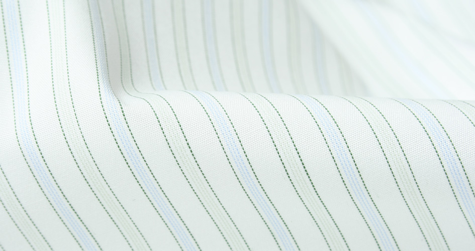 Blue and Green Stripe Shirts by Proper Cloth