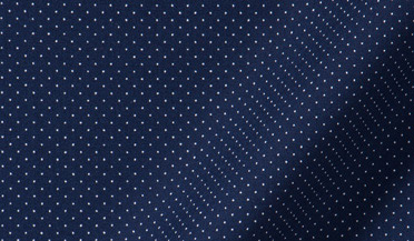 Navy and White Pindot Print Tailor Made Shirt by Proper Cloth